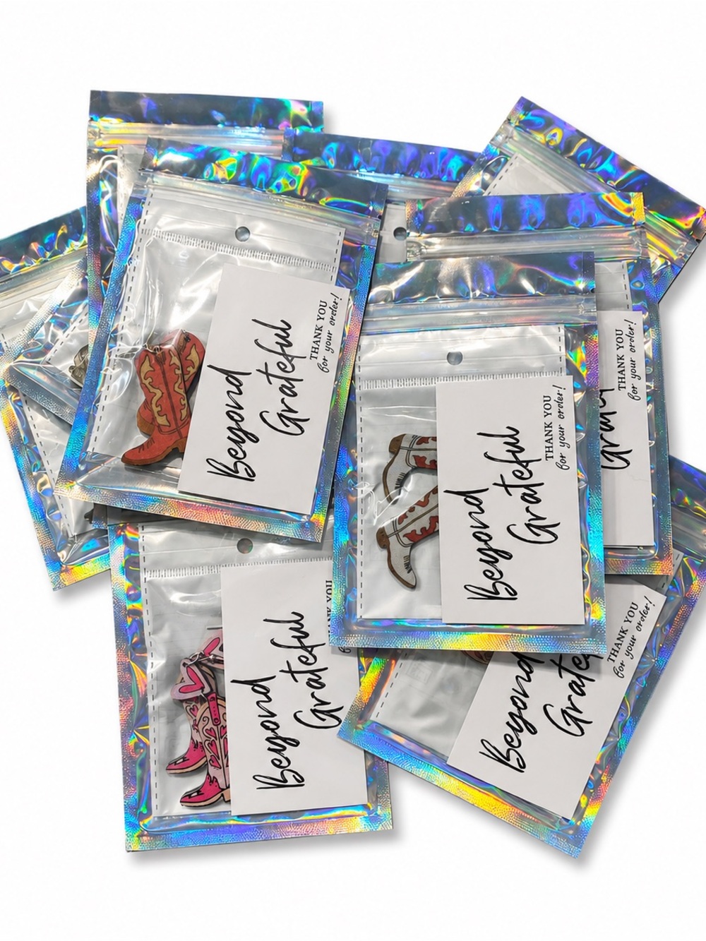*Buy Now* Set of 15 Boot Earring Thank You’s